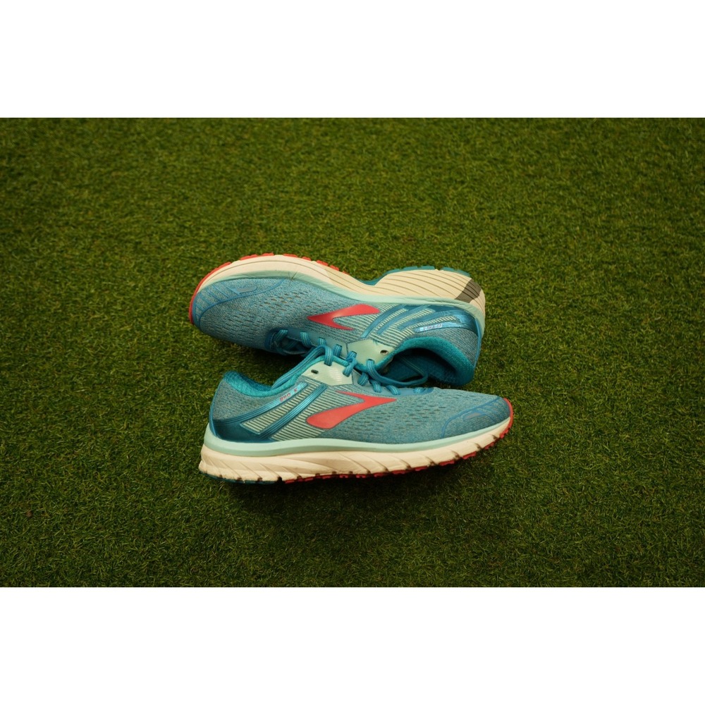 Brooks Adrenaline Gts 18 1202681B408 Women 9 Running Shoes Blue Athletic Sneaker